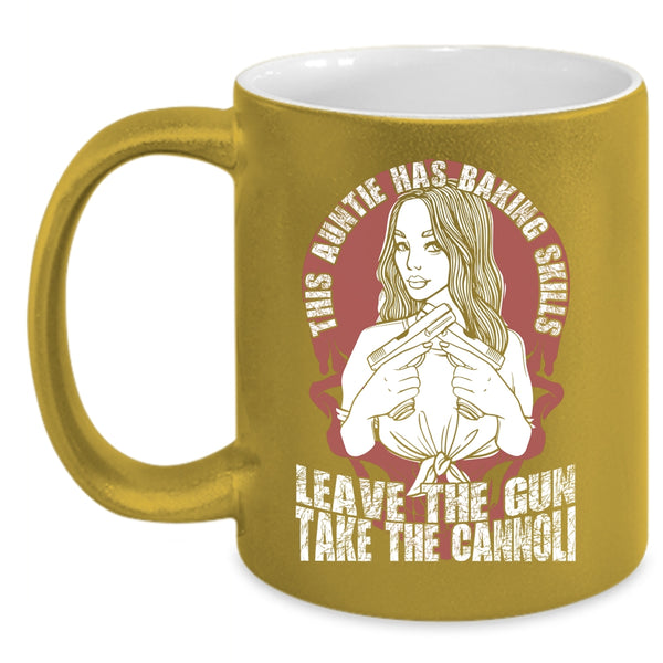 This Auntie Has Baking Skills Coffee Mug, Funny Gift For Auntie Coffee Cup