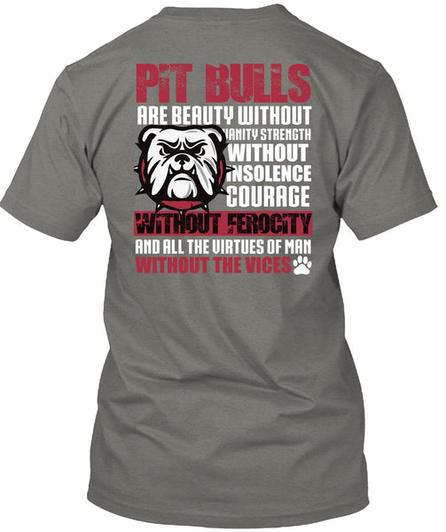 Pit Bulls Are Beauty T Shirt, My Favorite T Shirt