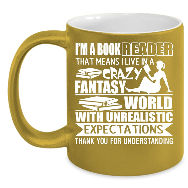 I'm A Book Reader Coffee Mug, Cute Gift For Booker Coffee Cup