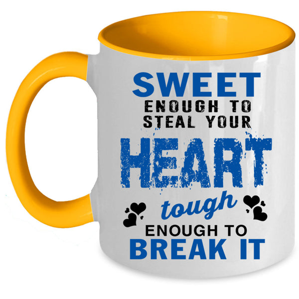 Couple Coffee Mug, Sweet Enough To Steal Your Heart Accent Mug