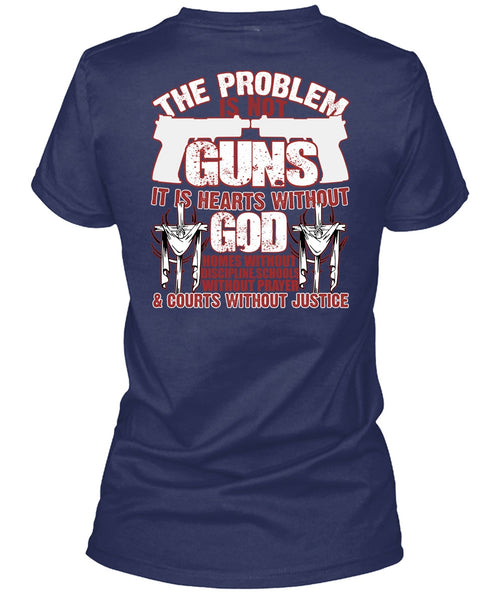 The Problem Is Not Guns T Shirt, Being A Veteran T Shirt