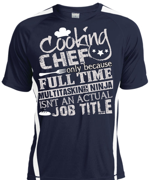Cooking Chef T Shirt, Full Time Multitasking T Shirt, Cool Shirt