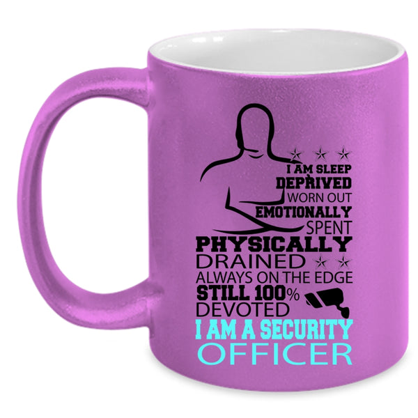 Cool Security Officer Coffee Mug, I Am A Security Officer Accent Mug