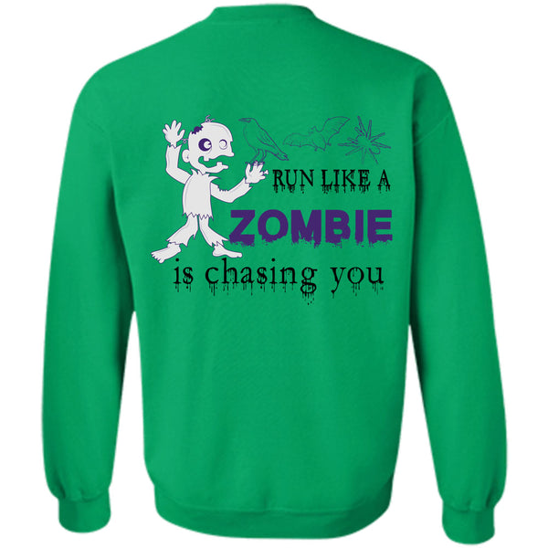 Wait For Halloween T Shirt, Run Like A Zombie Is Chasing You Sweatshirt
