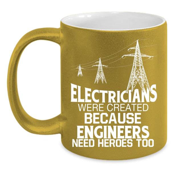 Electricians Coffee Mug, Funny Gift For Electrician Coffee Cup