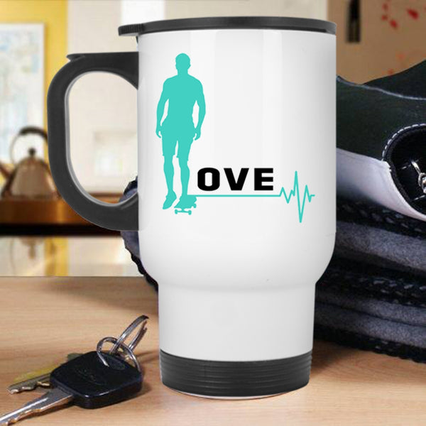 Best Gift For My Son Travel Mug, I Love Surfing Mug