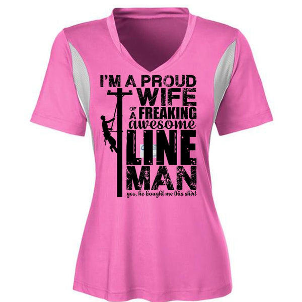 I'm A Proud Wife T Shirt, I Love Lineman T Shirt, Awesome T-Shirts