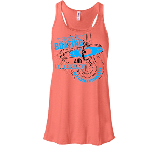 I Just Want To Go Boating T Shirt, I Love Boating Tank Top