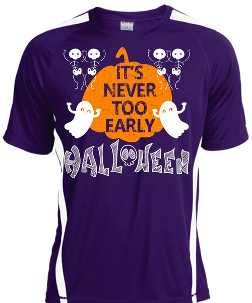 It's Never Too Early Halloween T Shirt, I Love You Pumpkin T Shirt, Cool Shirt