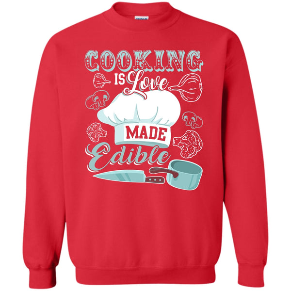 Coolest Cooking T Shirt, Gift For Chef Sweatshirt