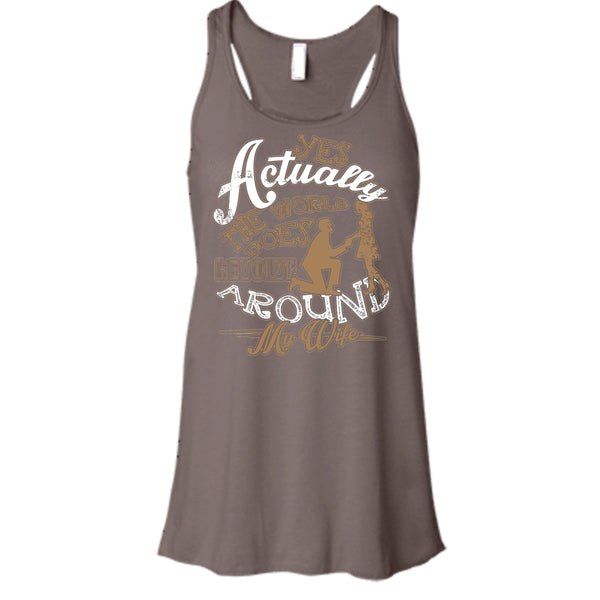 Revolve Around My Wife T Shirt, I Love My Wife Tank Top