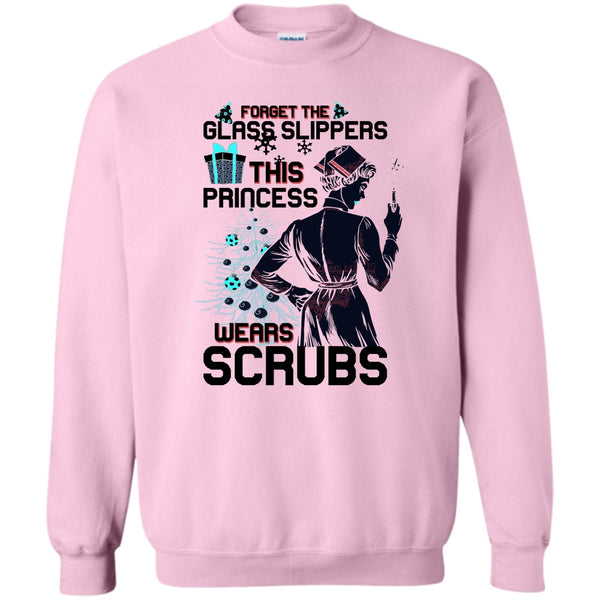 Coolest Nurse Merry Christmas T Shirt, Forget The Glass Slippers Sweatshirt