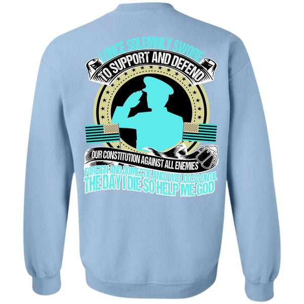 I Love Veteran T Shirt, I Once Solemnly Swore Sweatshirt