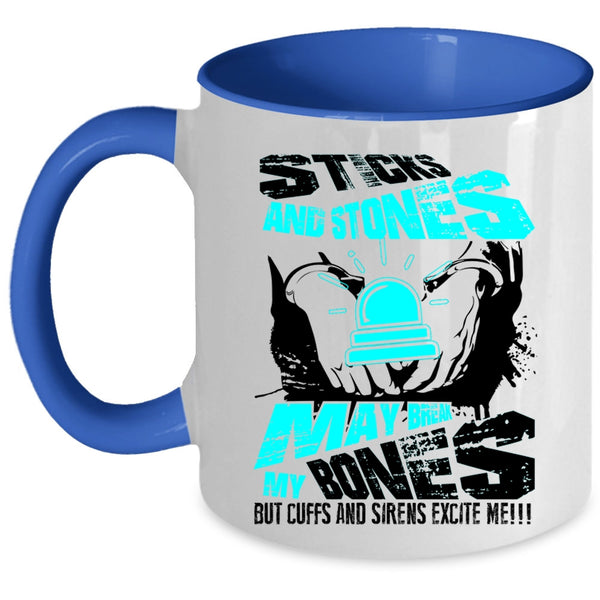 Cool Gift For Police Coffee Mug, Funny Police Officer Accent Mug
