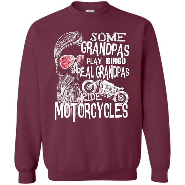 Real Grandpas Ride Motorcycles T Shirt, Coolest Grandpas Sweatshirt