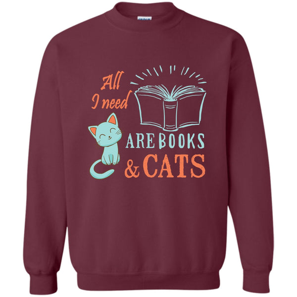 I Love My Cat T Shirt, I'm A Coolest Book Reader Sweatshirt