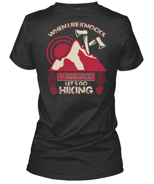 Let's Go Hiking T Shirt, I Love Hiking T Shirt