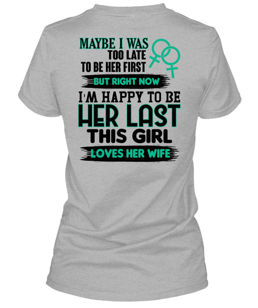 This Girl Loves Her Wife T Shirt, I Love Husband T Shirt