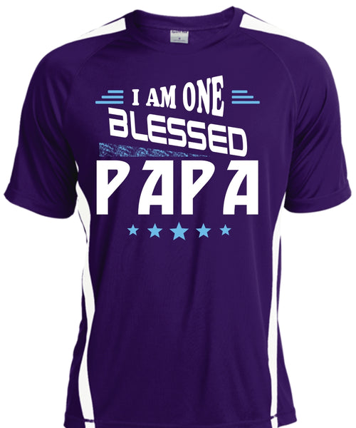 I Am One Blessed Papa T Shirt, Father's Day T Shirt, Being A Papa T Shirt
