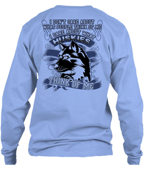 I Care About What Huskies T Shirt, I Love Husky T Shirt