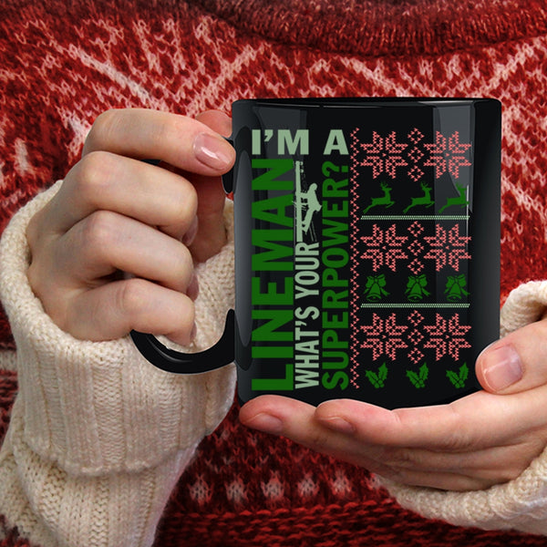I'm A Lineman Coffee Mug, Christmas Gift For Lineman Coffee Cup