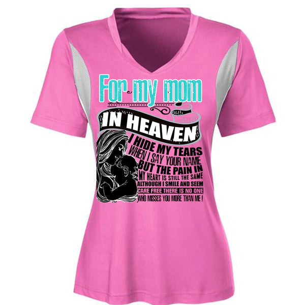 For My Mom In Heaven T Shirt, I Love Mom T Shirt