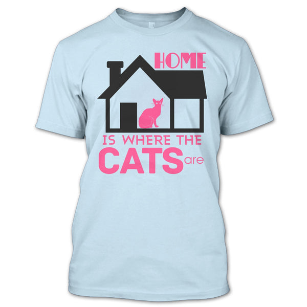 A black t-shirt with the shopify logo