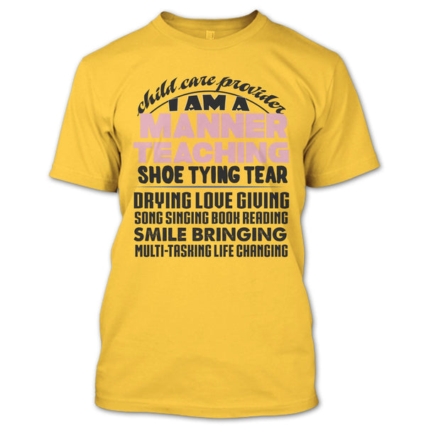 Child Care Provider T Shirt, Coolest Teacher T Shirt