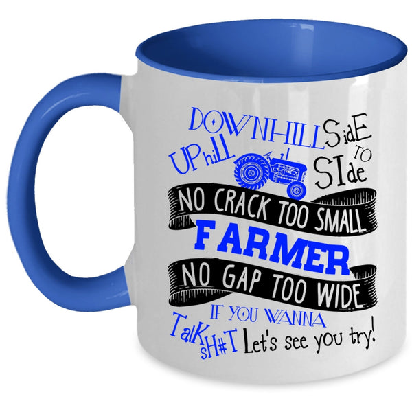 Funny Gift For Farmer Coffee Mug, Cute Farmer Accent Mug