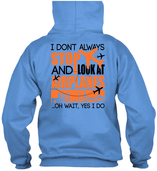 Look At Airplanes T Shirt, I Love Aiplanes T Shirt