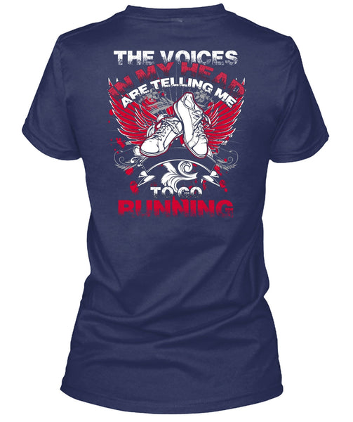 Telling Me To Go Running T Shirt, Being A Runner T Shirt