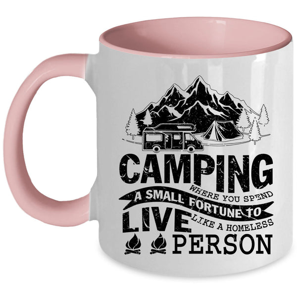 Cool Gift For Camper Coffee Mug, Camping Accent Mug
