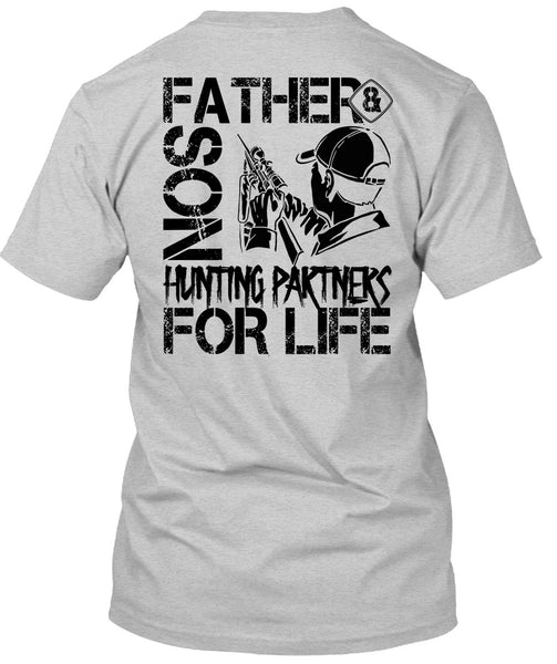 Father And Son Hunting Partners T Shirt, I Love Papa T Shirt