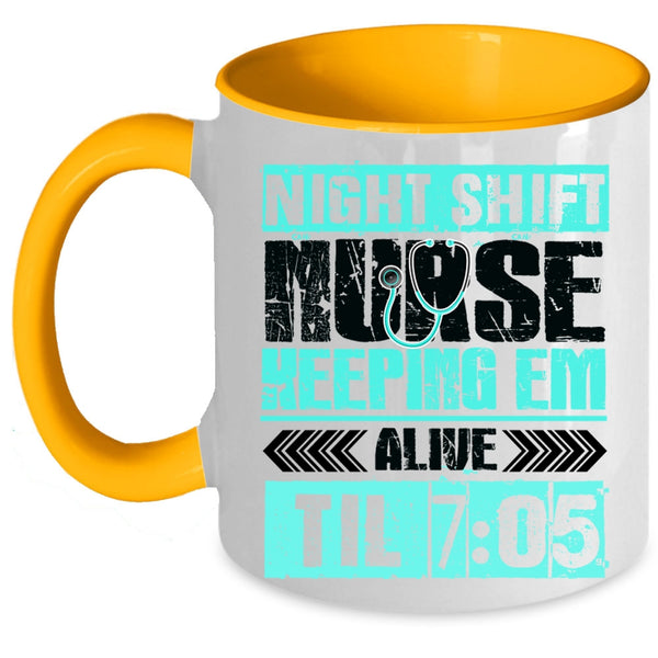 I Love Being A Nurses Coffee Mug, Nurses Accent Mug