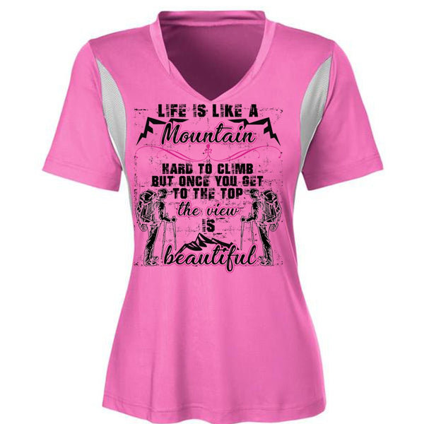 Life Is Like A Mountain T Shirt, Being A Hiker T Shirt, Awesome T-Shirts