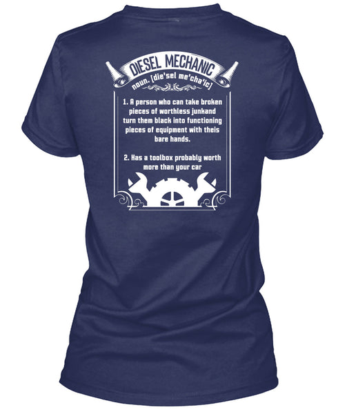 Being A Diesel Mechanic T Shirt, I Love My Life T Shirt