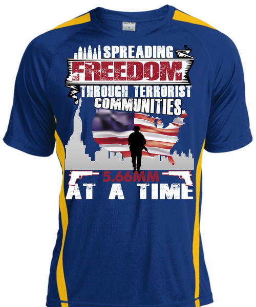 Spreading Freedom T Shirt, Being A Veteran T Shirt, Cool Shirt