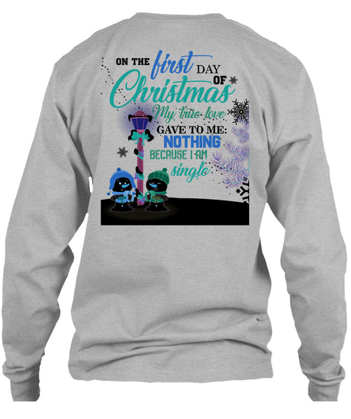 On The First Day Of Christmas T Shirt, This Girl Loves Christmas T Shirt