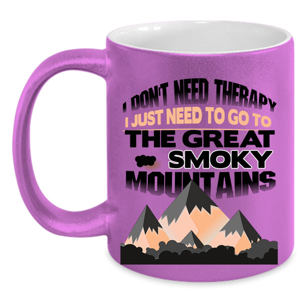Outdoor Coffee Mug, Go To The Great Smoky Mountains Accent Mug