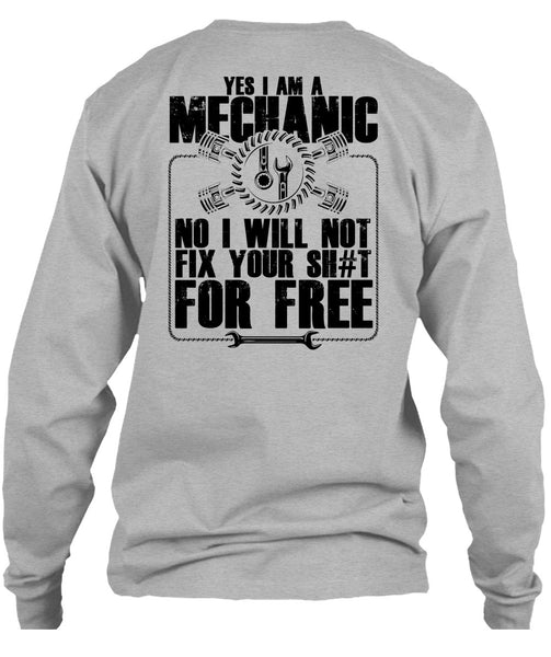 Yes I Am A Mechanic T Shirt, I Love Mechanic T Shirt
