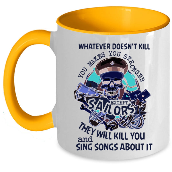 Funny Gift For Sailors Coffee Mug, Awesome Sailors Accent Mug