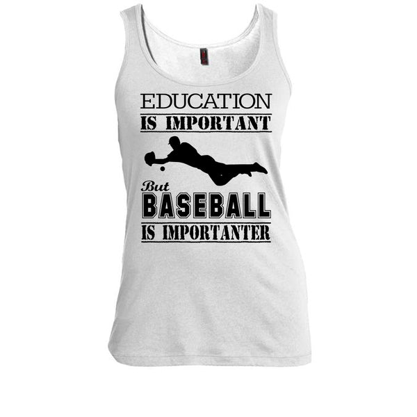 Education Is Important T Shirt, Cool Baseball Player T Shirt, Awesome t-shirts