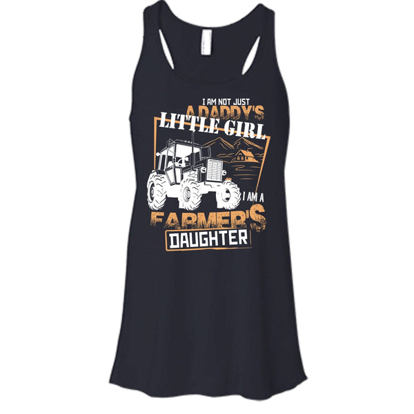 Just A Daddy's Littile Girl T Shirt, I'm A Farmer's Girl Tank Top