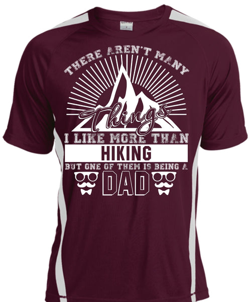 I Like More Than Hiking T Shirt, Being A Dad T Shirt, Cool Shirt