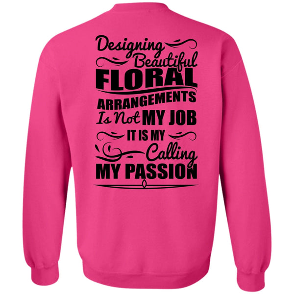 I Love Designing T Shirt, Designing Beautiful Floral Sweatshirt