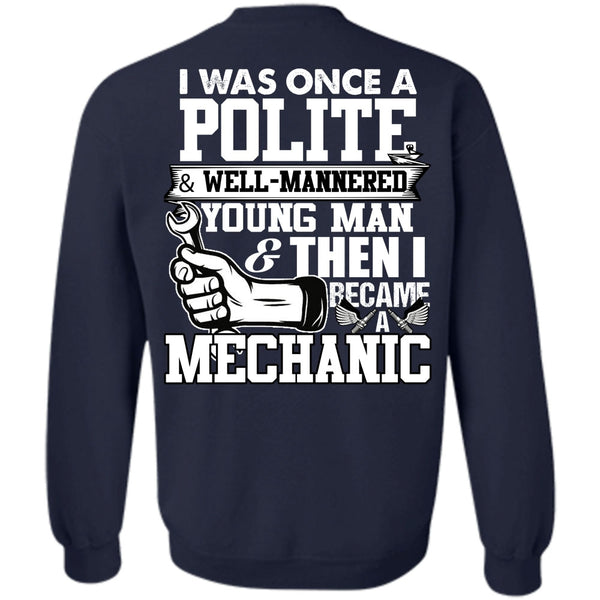 Young Man T Shirt, I Love Mechanic Sweatshirt