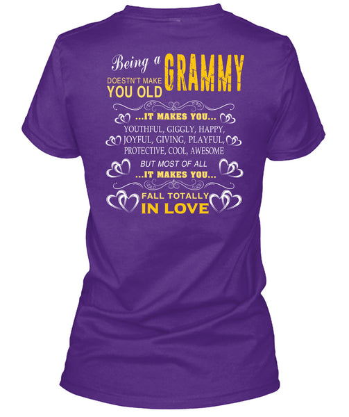 Being A Grammy T Shirt, It Makes You Youthful T Shirt