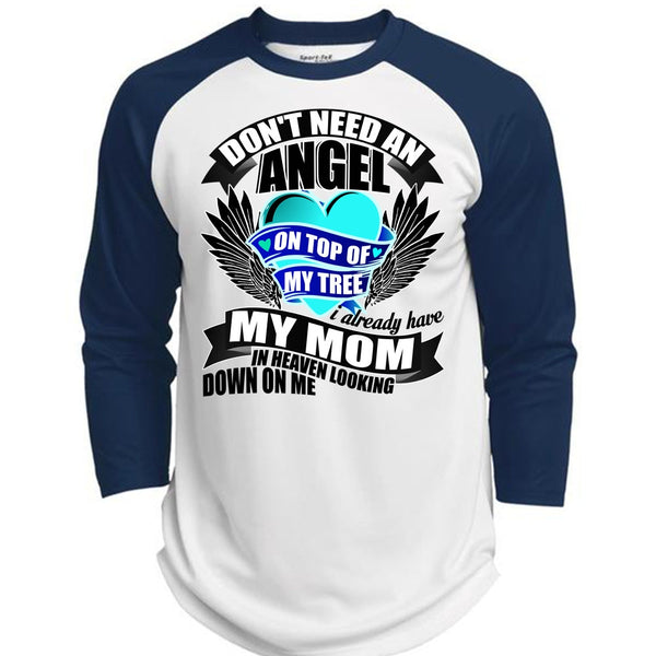 I Already Have My Mom In Heaven T Shirt, I Love Mom T Shirt, Awesome T-Shirts  (Polyester Game Baseball Jersey)