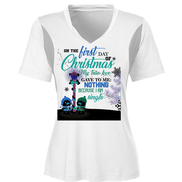 On The First Day Of Christmas T Shirt, This Girl Loves Christmas T Shirt, Awesome T-Shirts