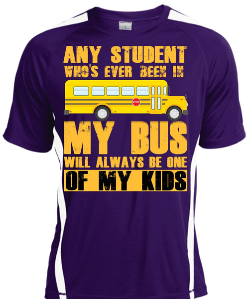 Any Student Who's Ever Been In My Bus T Shirt, I Love Bus T Shirt, Cool Shirt